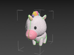 Character061 Unicorn Model 3D