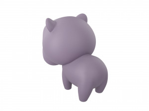 Character062 Hippo 3D Модель