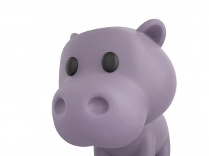Character062 Hippo 3D Model