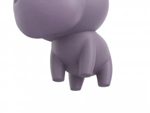 Character062 Hippo 3D Model