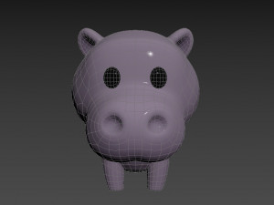 Character062 Hippo 3D Модель