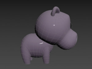 Character062 Hippo 3D Модель