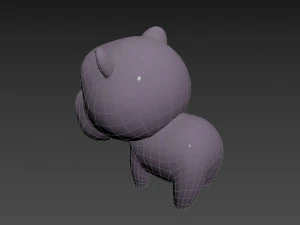 Character062 Hippo 3D Model