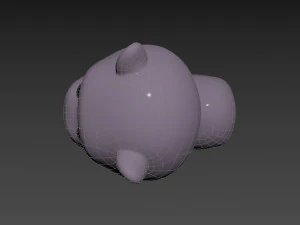 Character062 Hippo 3D Model