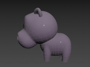 Character062 Hippo 3D Модель