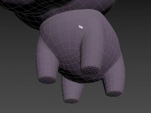 Character062 Hippo 3D Model
