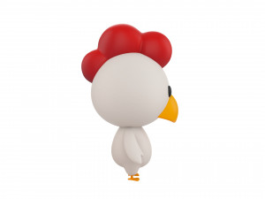 Character063 Chicken 3D-Modell