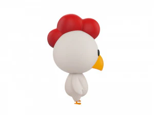Character063 Chicken 3D Model