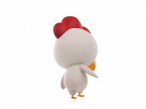 Character063 Chicken 3D-Modell