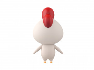 Character063 Chicken 3D-Modell