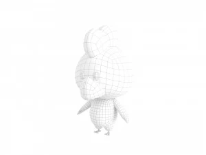 Character063 Chicken 3D Model