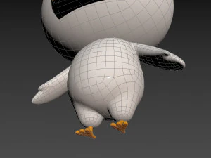 Character063 Chicken 3D Model