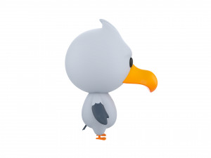 Character064 Seagull Modelo 3D