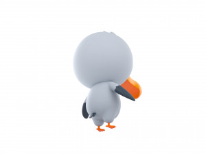 Character064 Seagull Modelo 3D