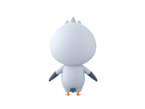 Character064 Seagull Modelo 3D