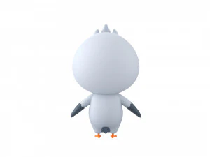 Character064 Seagull 3D Model