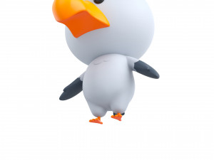 Character064 Seagull Modelo 3D