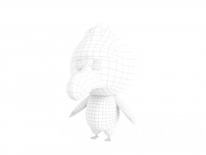 Character064 Seagull Modelo 3D