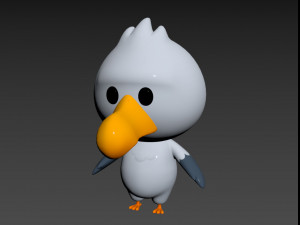 Character064 Seagull Modelo 3D