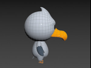 Character064 Seagull Modelo 3D