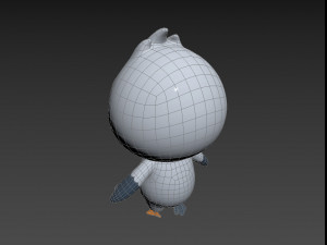 Character064 Seagull Modelo 3D