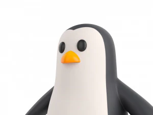 Character065 Penguin 3D Model