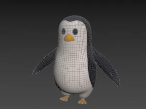 Character065 Penguin 3D Model
