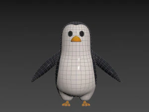 Character065 Penguin 3D Model