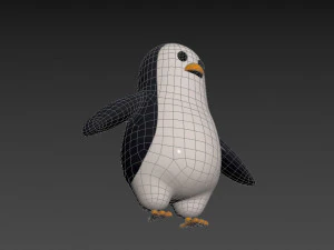 Character065 Penguin 3D Model