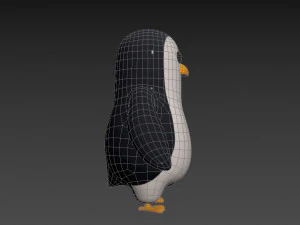 Character065 Penguin 3D Model