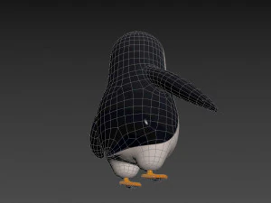 Character065 Penguin 3D Model