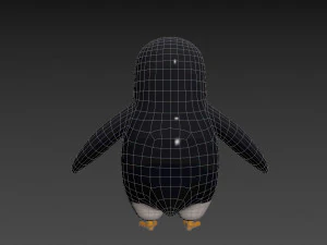Character065 Penguin 3D Model