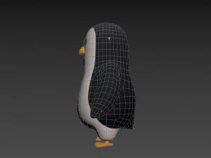 Character065 Penguin 3D Model