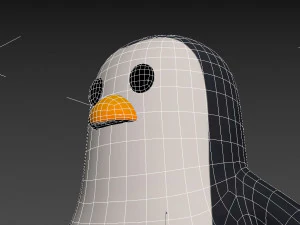 Character065 Penguin 3D Model