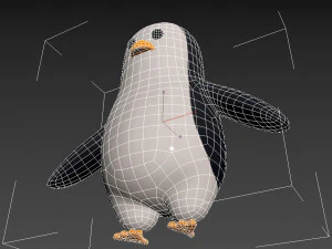 Character065 Penguin 3D Model