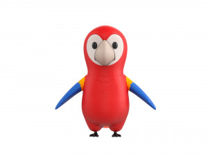 Character066 Parrot 3D 모델