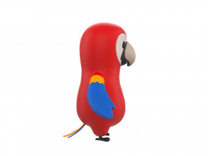 Character066 Parrot 3D 모델