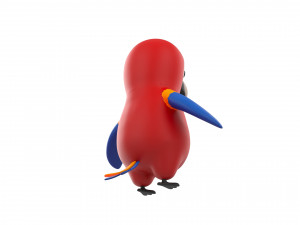 Character066 Parrot 3D 모델