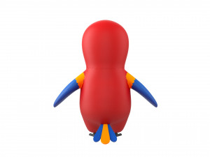 Character066 Parrot 3D 모델