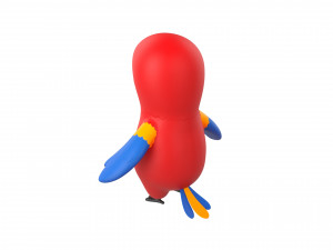 Character066 Parrot 3D 모델