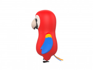 Character066 Parrot 3D 모델