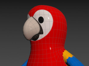 Character066 Parrot 3D 모델