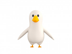 Character067 Goose 3D Модель