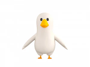 Character067 Goose 3D Model