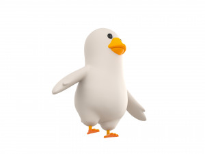 Character067 Goose 3D Модель