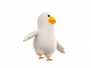 Character067 Goose 3D Model