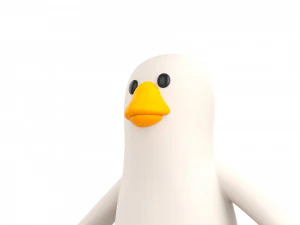 Character067 Goose 3D Model