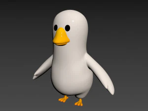 Character067 Goose 3D Model