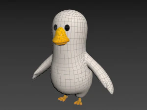 Character067 Goose 3D Model