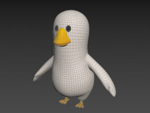 Character067 Goose 3D Модель